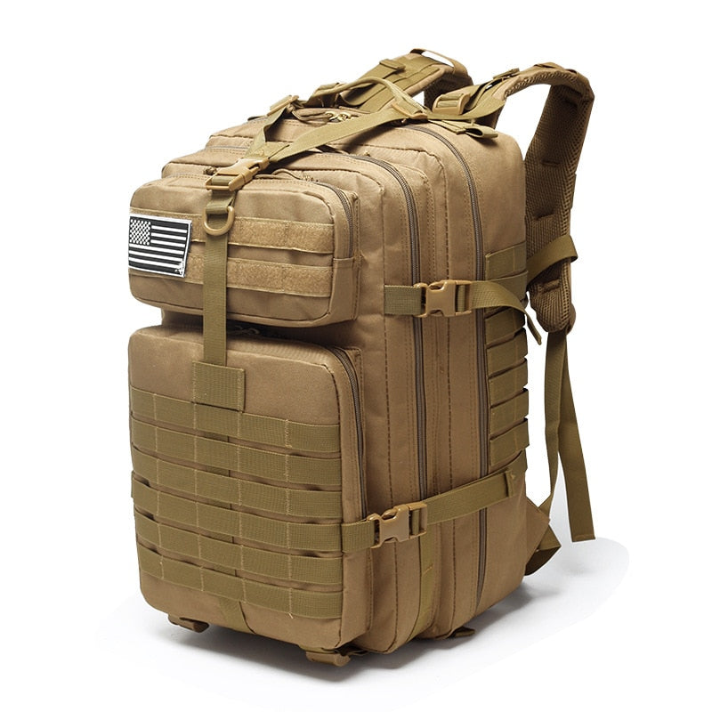 mochila militar tatica coyote 50 litros