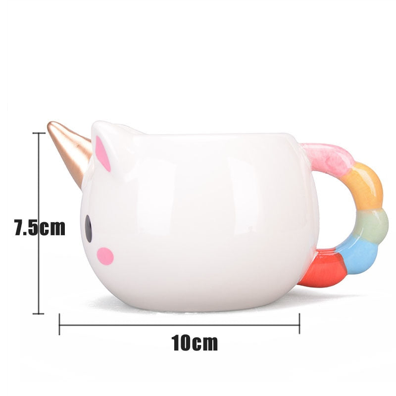 Caneca Unicórnio 3D xicara