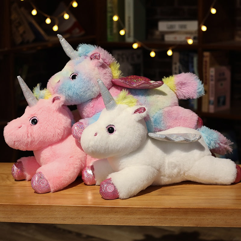 Peluche Unicórnio Luminoso (38cm) grande