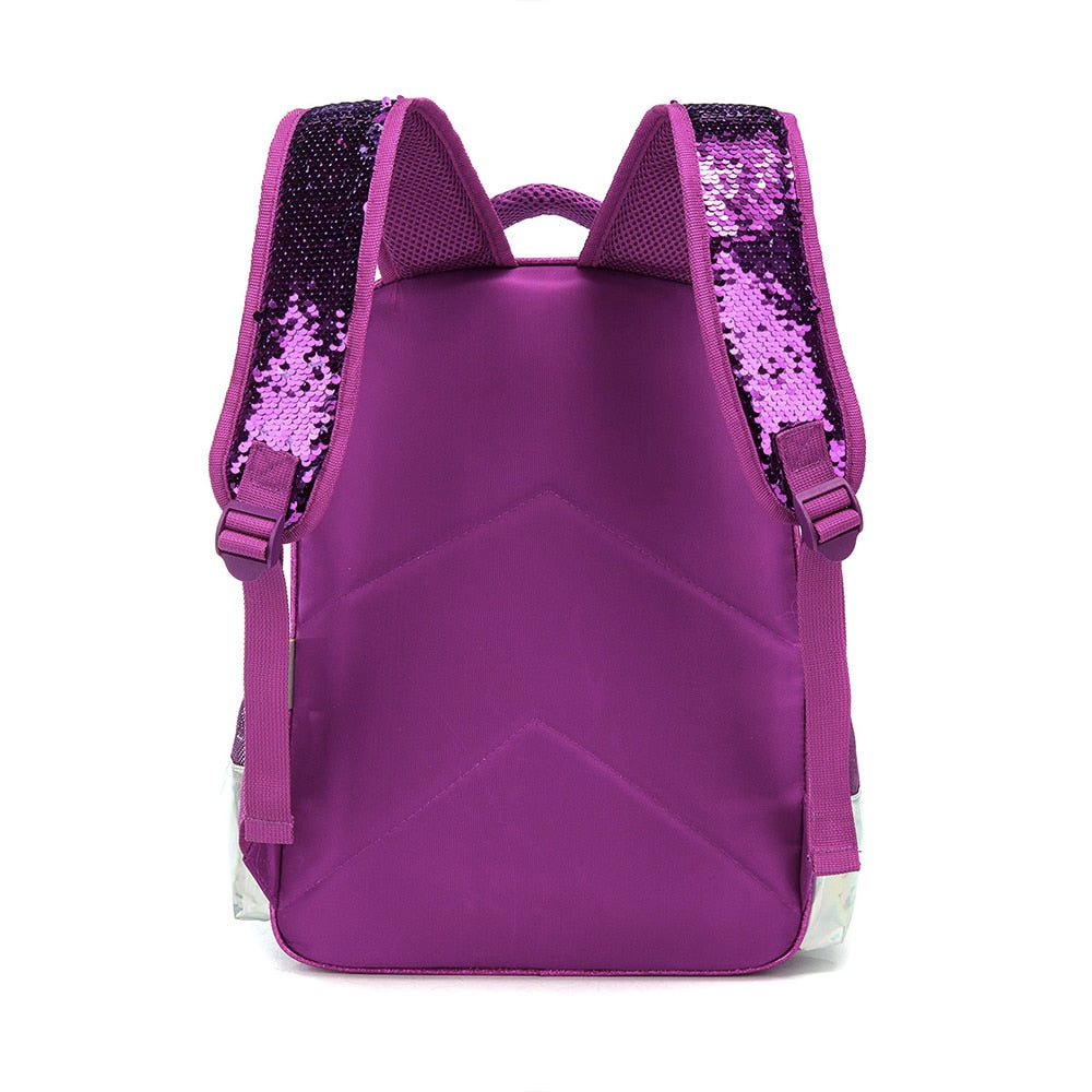 Mochila Escolar Unicornio Fofo com Estojo e Lancheira