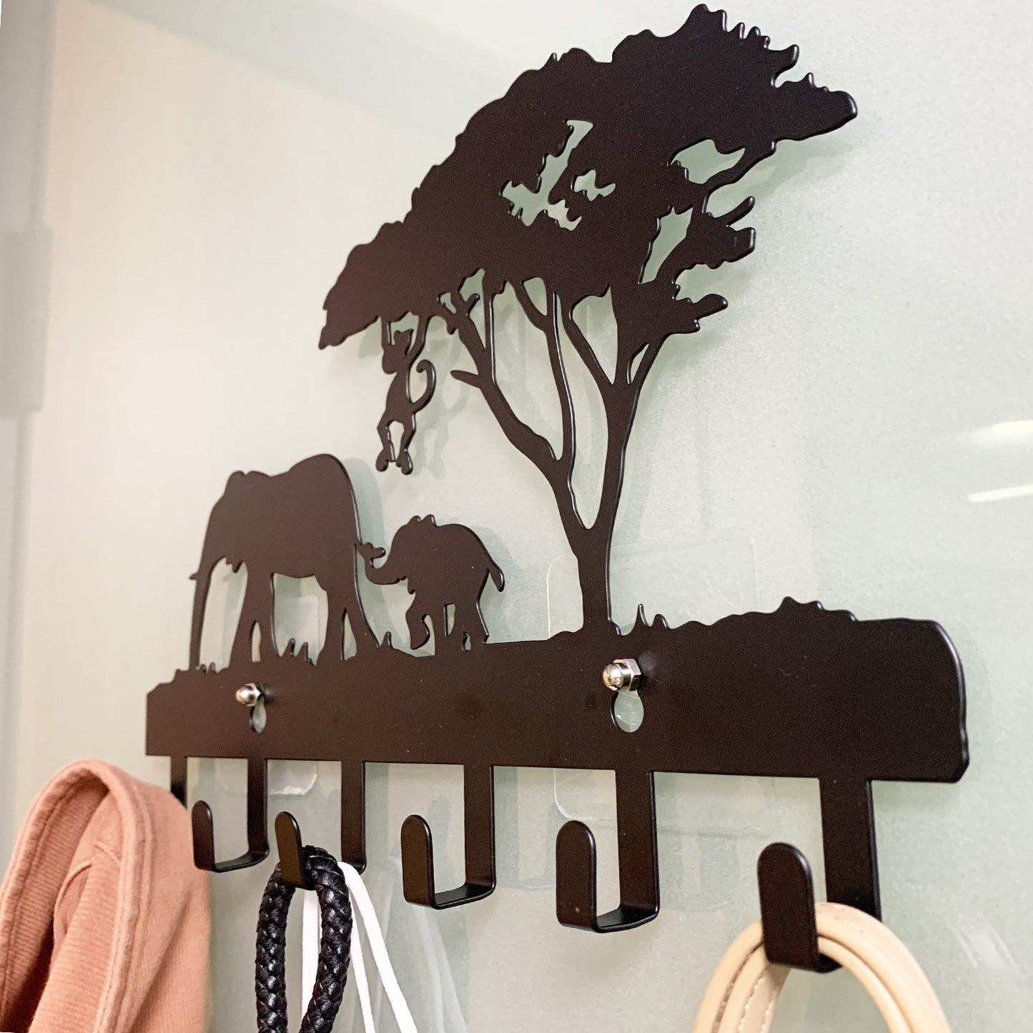 Chaveiro de Parede entrada Decorativo Elefante