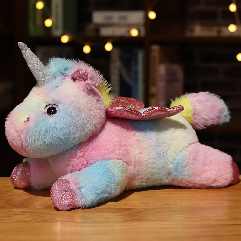 Unicornio Peluche Luminoso (38cm)