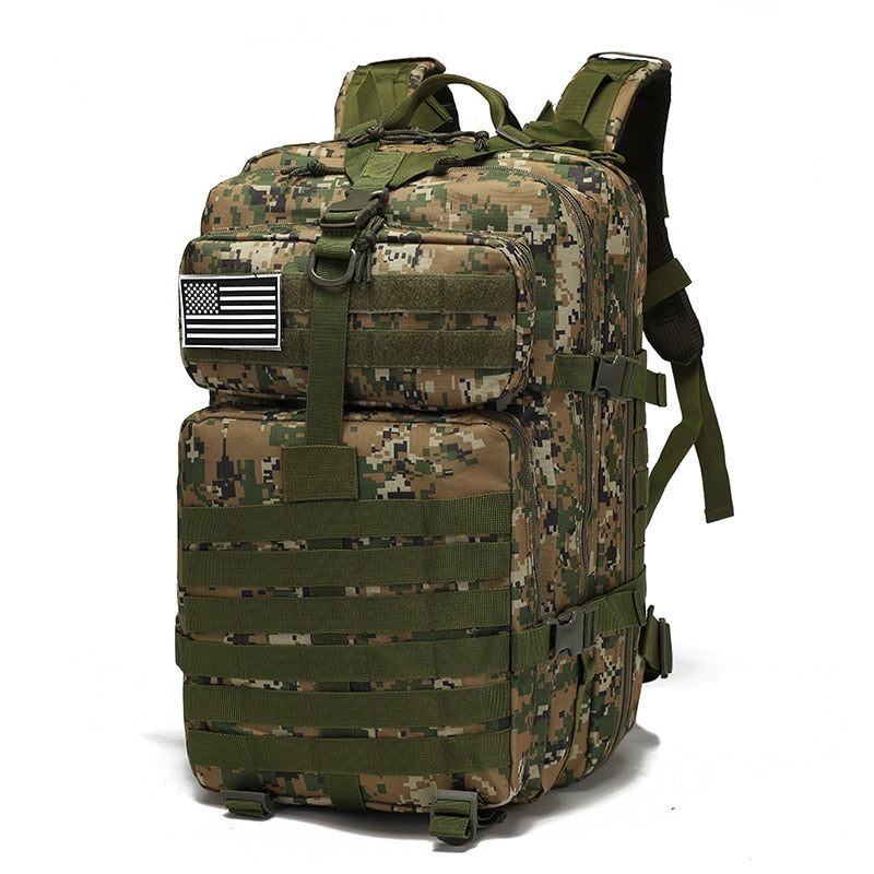 mochila militar 50 litros camuflagem