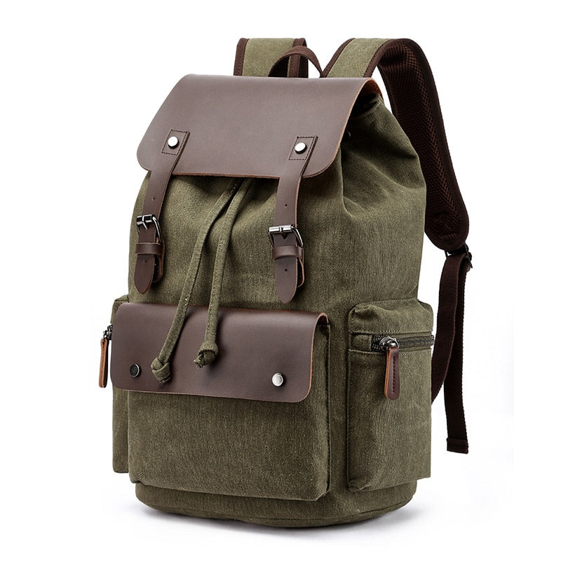 Mochila Vintage Backpack verde