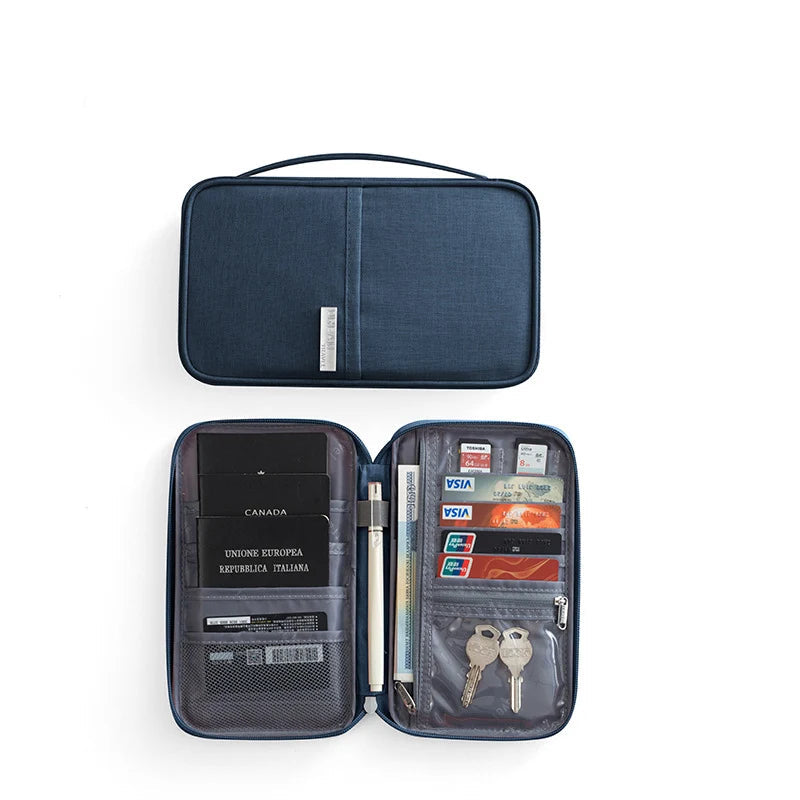 carteira de viagem passaporte