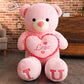 Urso Peluche Gigante I Love U (80cm-100cm)