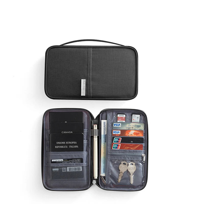 carteira de viagem para passaporte