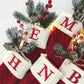 Meias de Natal com Letra para Decoração