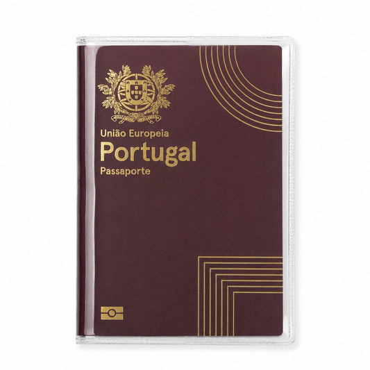 capa transparente para passaporte