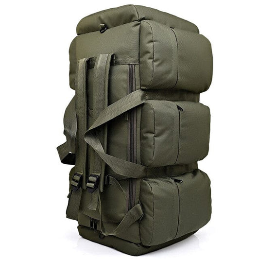 Mochila de viagem militar grande (90L)