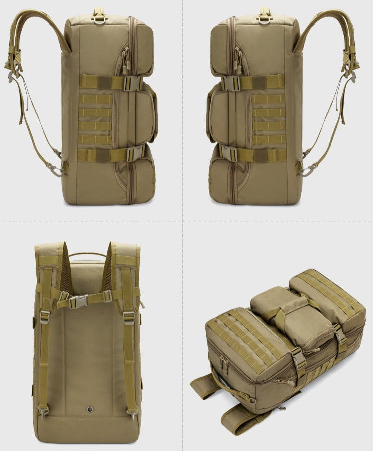 Mochila de viagem militar estilo exército (65L)