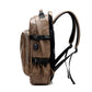 Mochila executiva masculina vintage (USB)