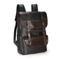 Mochila de viagem com visual vintage