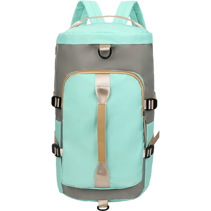 Mochila de viagem feminina moderna e conversível