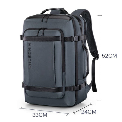 Mochila de viagem masculina bagagem de cabine de avião