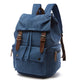 Mochila de viagem em lona vintage
