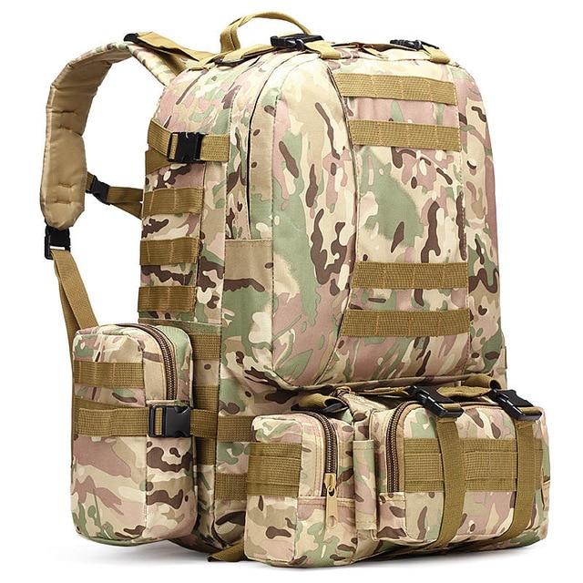 Bolsa de viagem militar Camouflage Commando (50L)