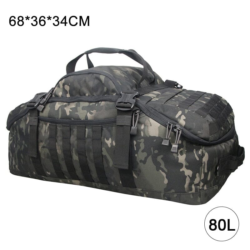 Bolsa de viagem militar para caminhadas (40L/60L/80L)