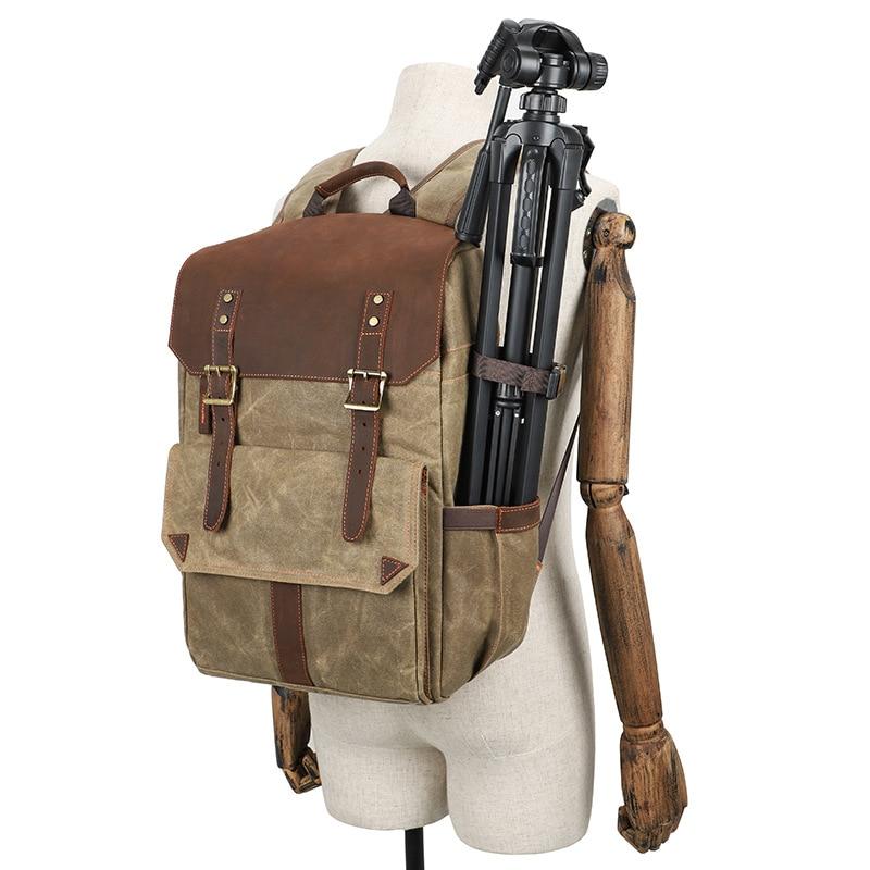 Bolsa de viagem para câmera vintage Explorer