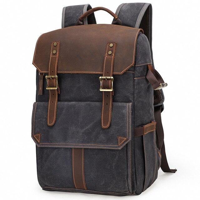 Bolsa de viagem para câmera vintage Explorer