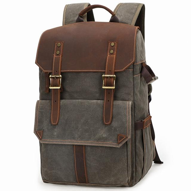 Bolsa de viagem para câmera vintage Explorer