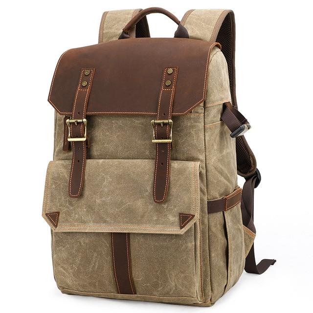 Bolsa de viagem para câmera vintage Explorer
