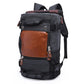 Mochila de viagem vintage para aventureiro (conversível)