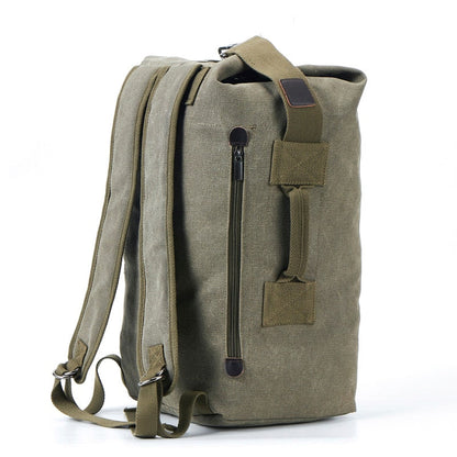 Bolsa de viagem com mochila militar vintage