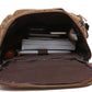 Mochila de viagem vintage nômade