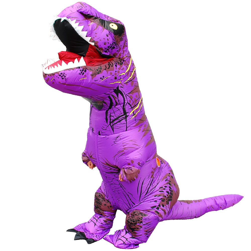 Fato Dinossauro Inflável T-Rex