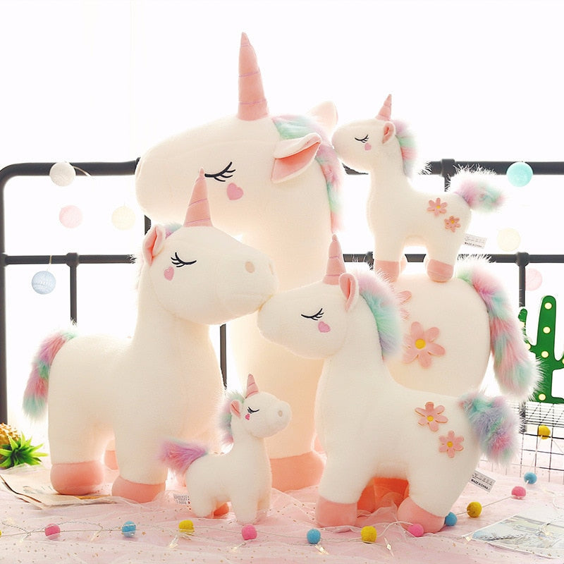 Unicórnio Peluches Kawaii (30cm-70cm)