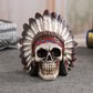 caveira indiana decorativa