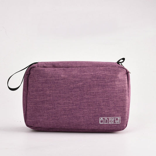 necessaire viagem grande roxo