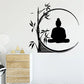 autocolante de parede buda zen