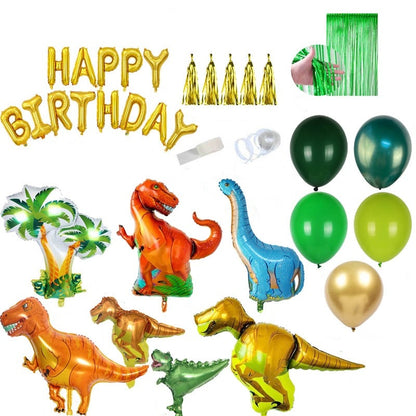 decoracao de aniversario dinossauro conjunto completo