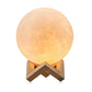 Candeeiro Lua 3D LED quarto