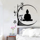 autocolantes parede buda zen
