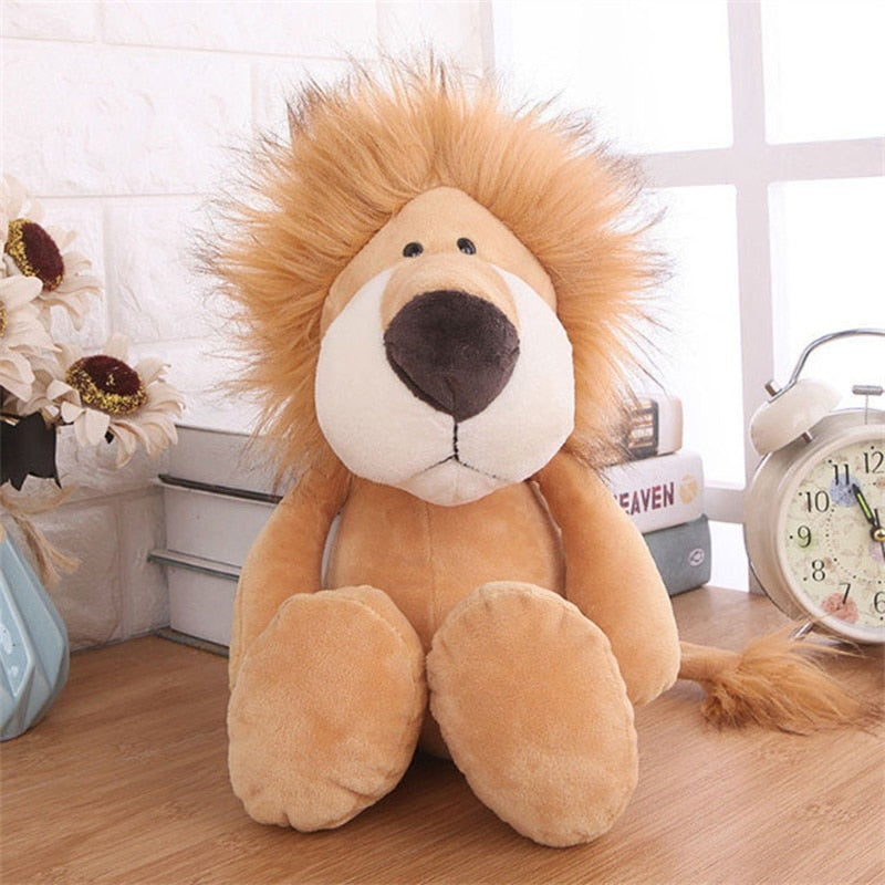 leao peluche fofo 25cm