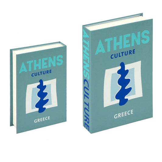 Livro Falso Decoração Athens Culture