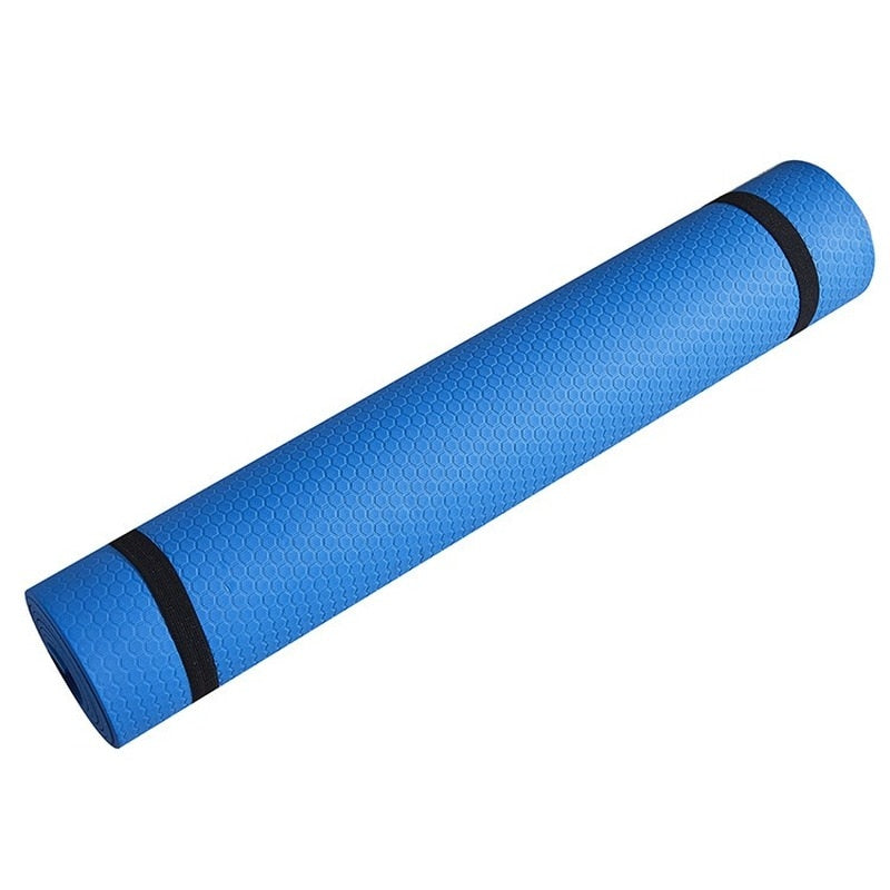 Tapete Yoga Antiderrapante azul