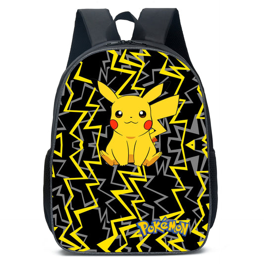 mochila escolar pokemon pikachu tipo elétrico