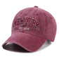 boné new york vintage vermelho