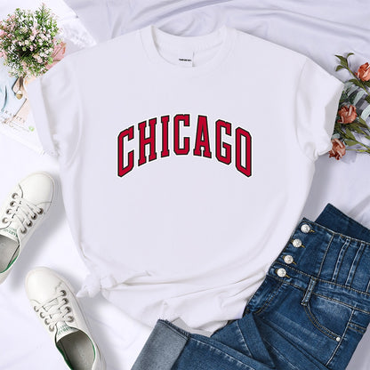 t shirt feminina chicago
