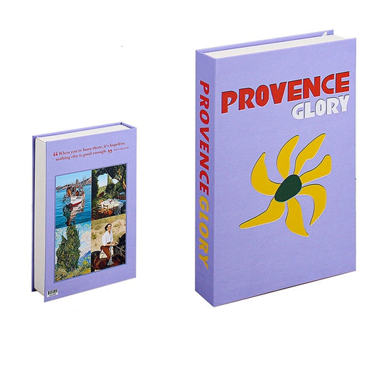 Livro Falso Decoração Provence Glory