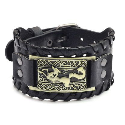 Pulseira Viking Fenrir masculina
