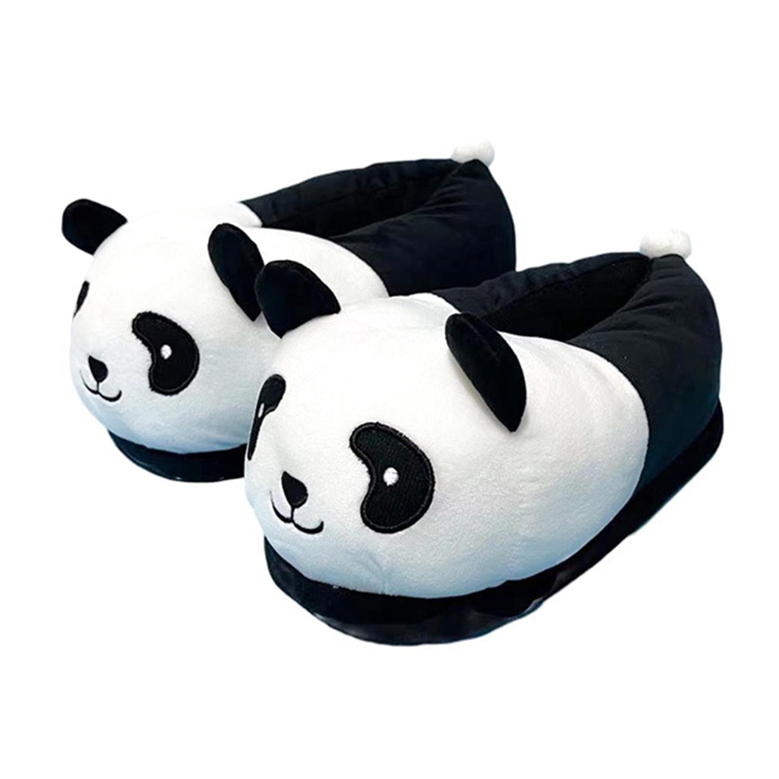 pantufas inverno panda fofo