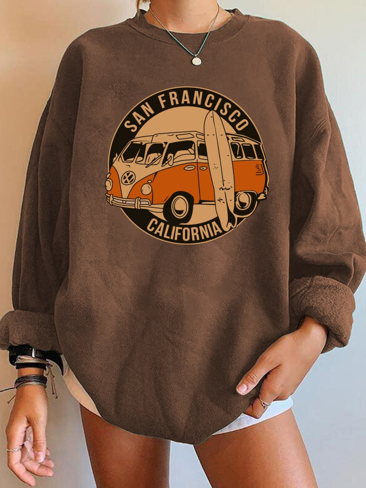 vintage sweatshirt san francisco california