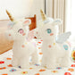 Unicórnio Peluche Branco