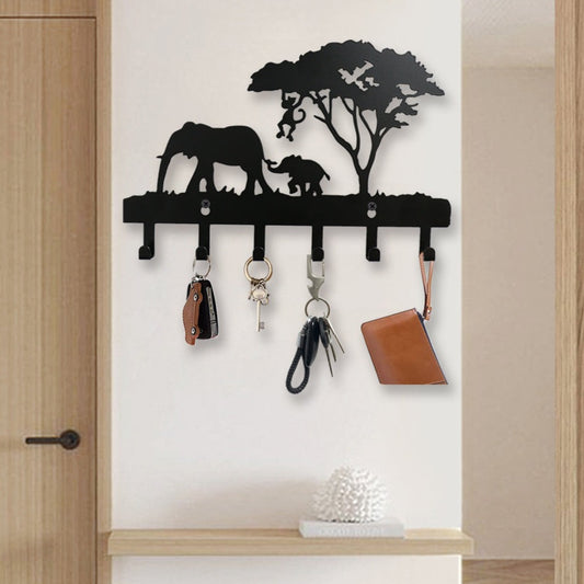 porta chaves de Parede Decorativo Elefante
