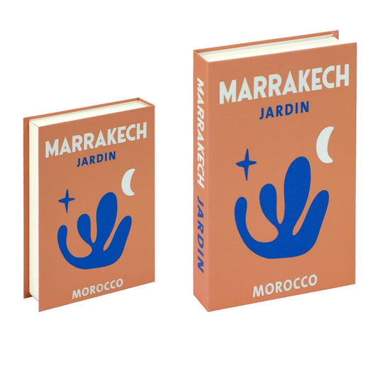 Livro Falso Decoração Marrakech Jardin